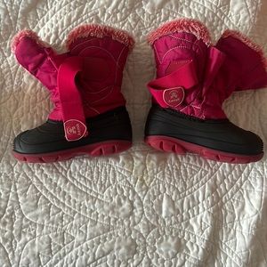 Kamik Kids Pink Snow Boots